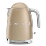 Electric Kettle Retro-style Black Matte - Image 2
